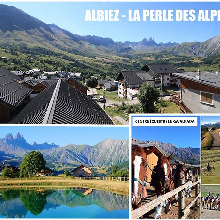 Appart - Chalet Du Hameau Des Aiguilles Albiez-Montrond Exteriér fotografie